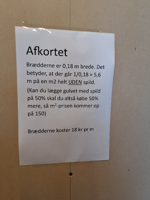 Laminat askeparket